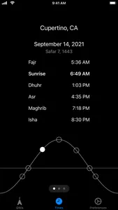 Prayer Times - Leptos screenshot 0