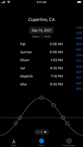 Prayer Times - Leptos screenshot 1