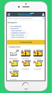 GoBusiness Jeneratör Market screenshot 1