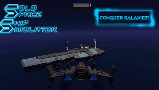 Solo Space Ship Simulator screenshot 1