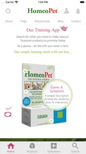 HomeoPet Natural Pet Care App screenshot 1