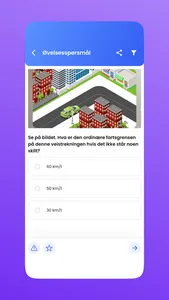 Teoriprøven 2021 - Klasse B‏ screenshot 2