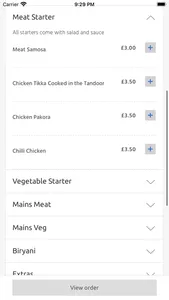 Maharajah Restaurant Clifton, screenshot 1