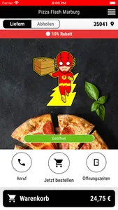 Pizza Flash screenshot 0