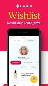 Cupio: Wishlist App screenshot 0