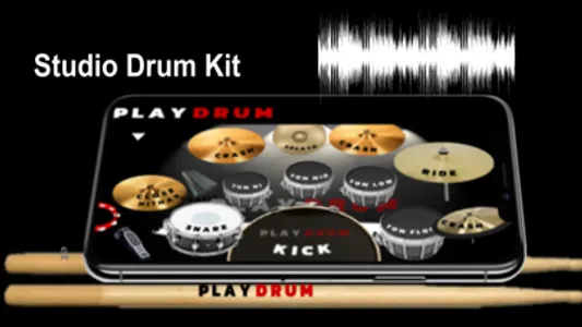 Play DRUM: Bateria e Drumkits screenshot 2