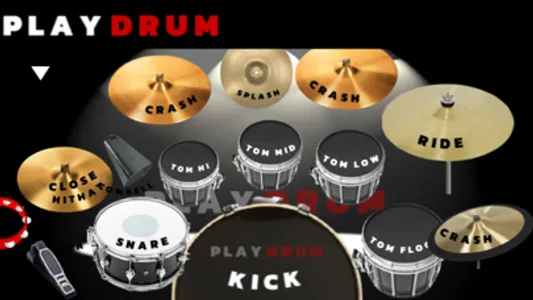 Play DRUM: Bateria e Drumkits screenshot 6