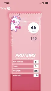 Protein tracker - Protein Bar screenshot 3