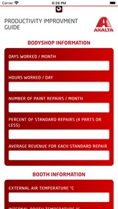Axalta Productivity App screenshot 1