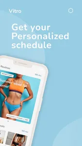 Vitro: Fitness Routine Planner screenshot 1