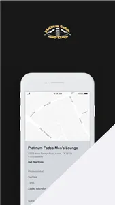 Platinum Fades Men’s Lounge screenshot 0