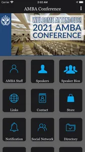 2021 AMBA National Conference screenshot 1