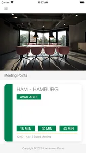 Meeting Point Digital Signage screenshot 1