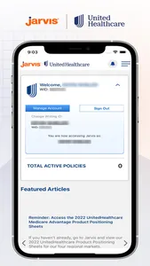 Jarvis (UnitedHealthcare) screenshot 2