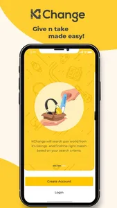 KChange - World 1st Barter App screenshot 1
