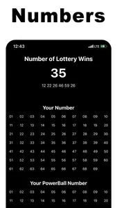 PowerBall Numbers screenshot 0