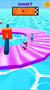 Crazy Racing in Water 3d City screenshot 2