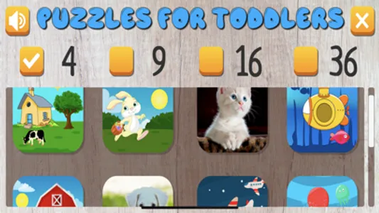 Jigsaw for toddlers screenshot 0