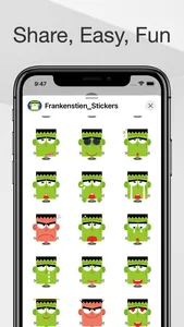 Frankenstein Stickers screenshot 1