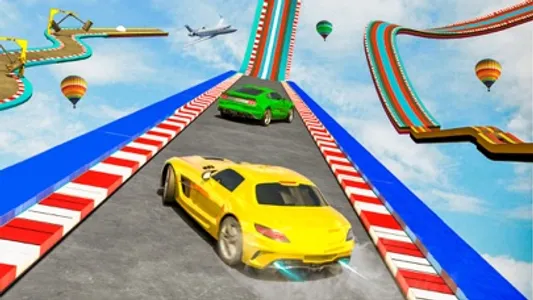 Crazy Car Game Mega Ramp Stunt screenshot 1