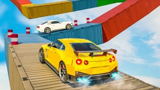 Crazy Car Game Mega Ramp Stunt screenshot 4