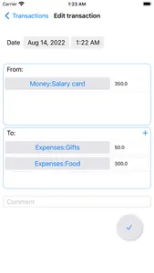 MyBudget: Finance keeper screenshot 1