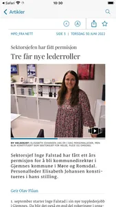 Meråkerposten eAvis screenshot 4