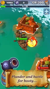 Pirate Raid: Caribbean Battle screenshot 2