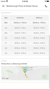 Mosborough Pizza & Kebab House screenshot 1