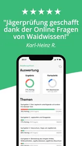 Waidwissen: Jagdschein-App screenshot 2