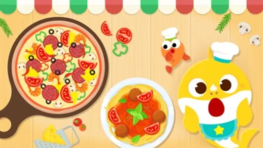 Baby Shark Pizza Game screenshot 0