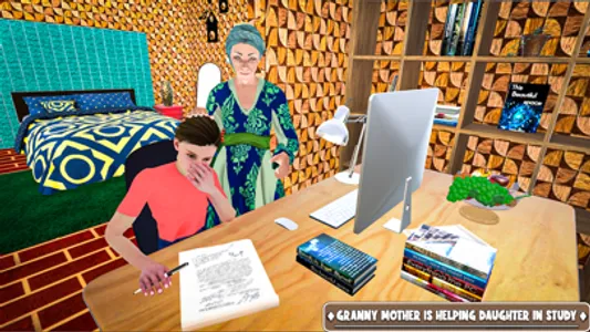 Virtual Granny Life Games 3D screenshot 1