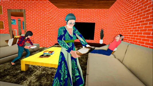 Virtual Granny Life Games 3D screenshot 2