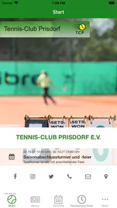 Tennis-Club Prisdorf screenshot 1