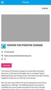 Centre For Positive Change screenshot 1