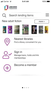 Libraries Tasmania screenshot 0