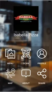 Isabella Pizza restaurant screenshot 0