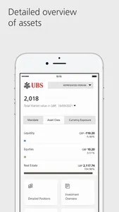 UBS WMUK: Mobile Banking screenshot 3