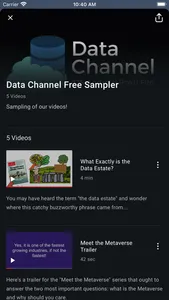 The Data Channel screenshot 1