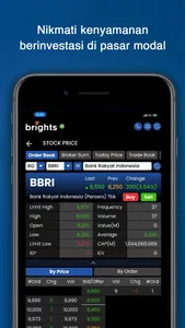 Brights - Trading system screenshot 2