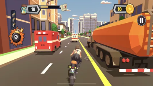 Race Traffic Motorbike Rider screenshot 1