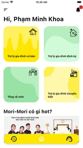 MoriCare - Trợ lý gia đình screenshot 1