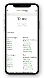 English Conjugation screenshot 3