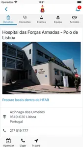 Hospital das Forças Armadas screenshot 1