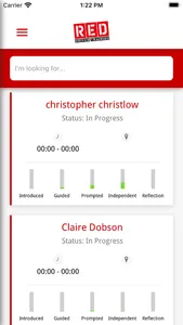 MyRED Progress Log screenshot 1