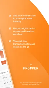 MyProsperCard screenshot 1