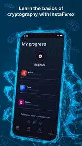CryptoLearn - InstaForex screenshot 2