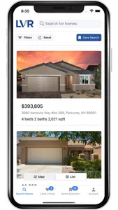 LVR Home Search screenshot 1