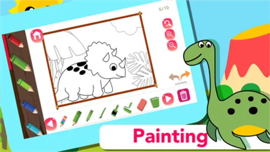 Dino World Kids game screenshot 3