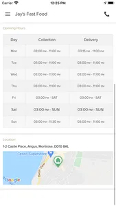 Jays Fast Food. screenshot 3